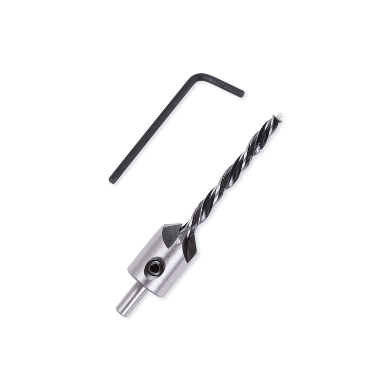 Ø 5 mm Perceuse Avec 90 ° senkbohrer Krauskopf modifiables à six pans